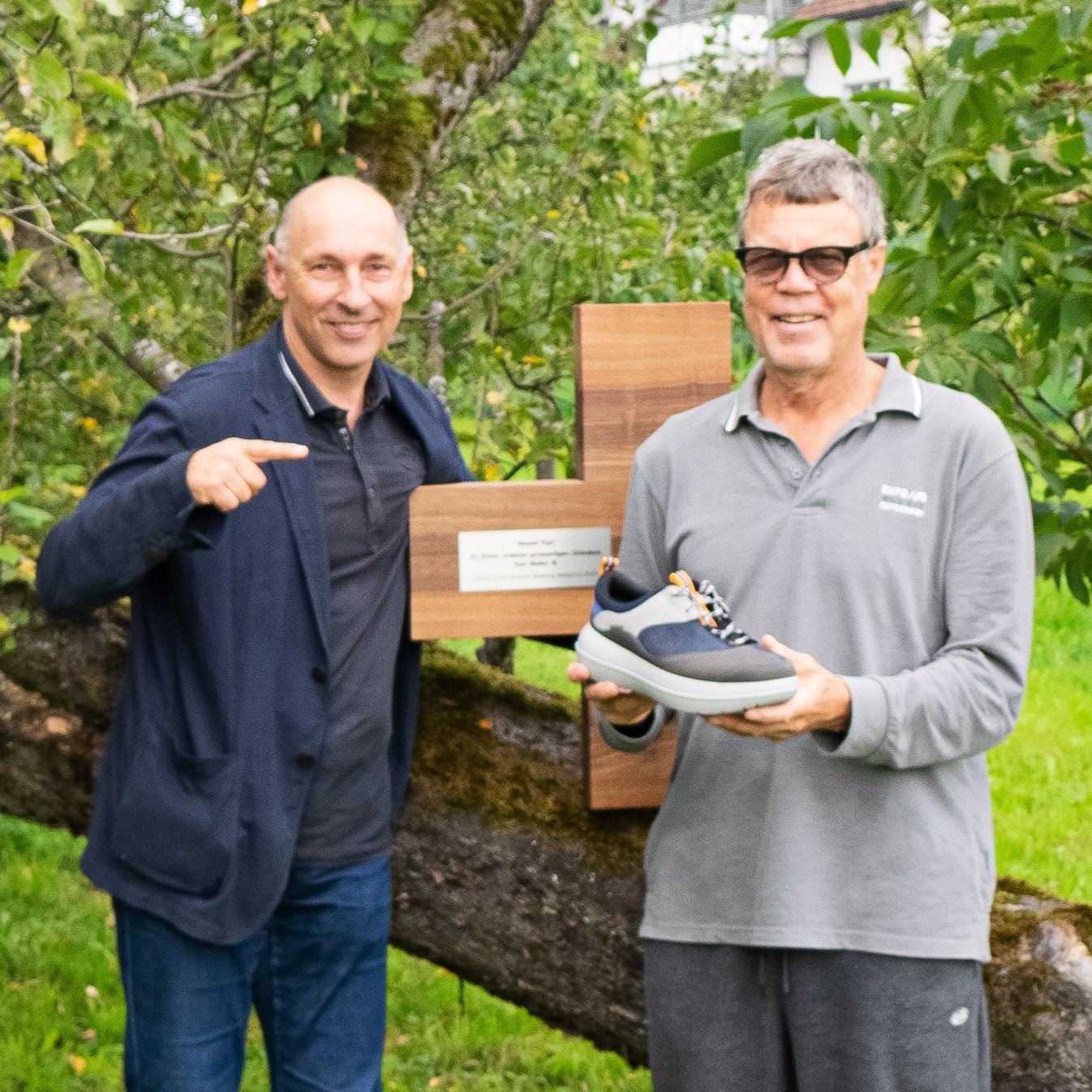 kybun schoen Karl Grey Blue Men