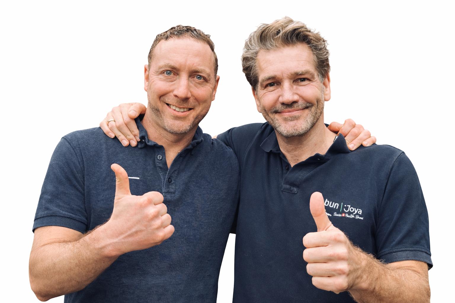 Jochem Klein en Robert de Vries van Stapvitaal
