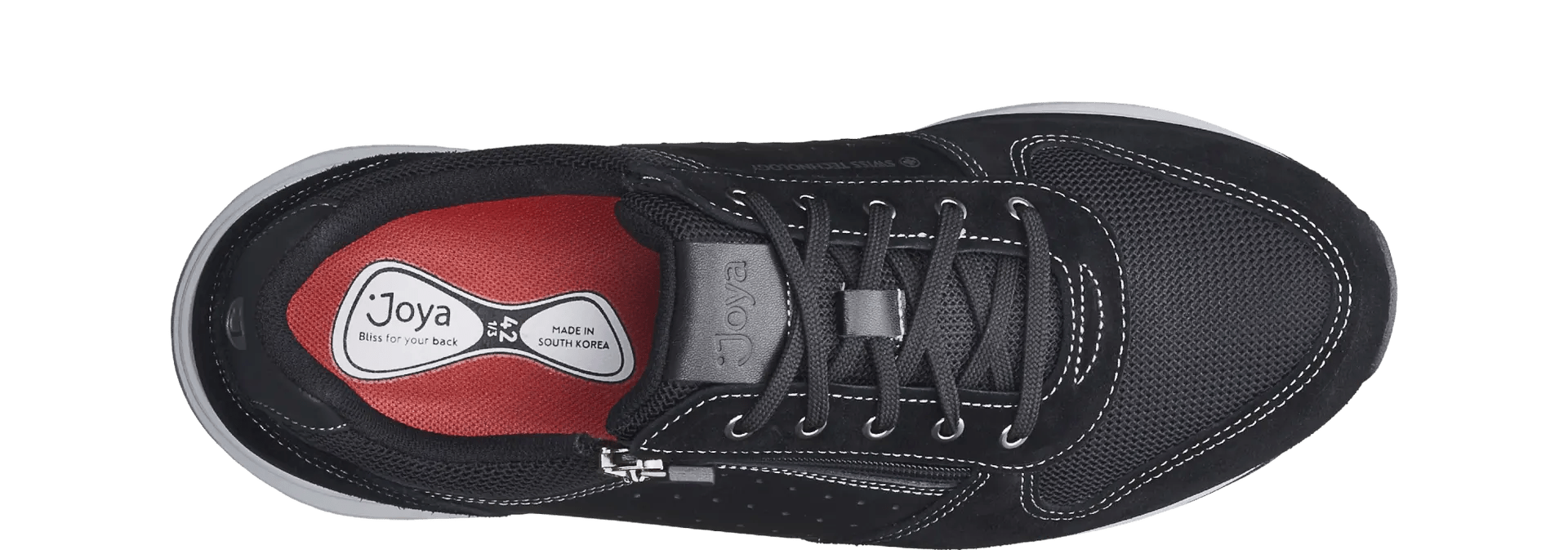 Joya Dynamo Zip Men Black - Stapvitaal