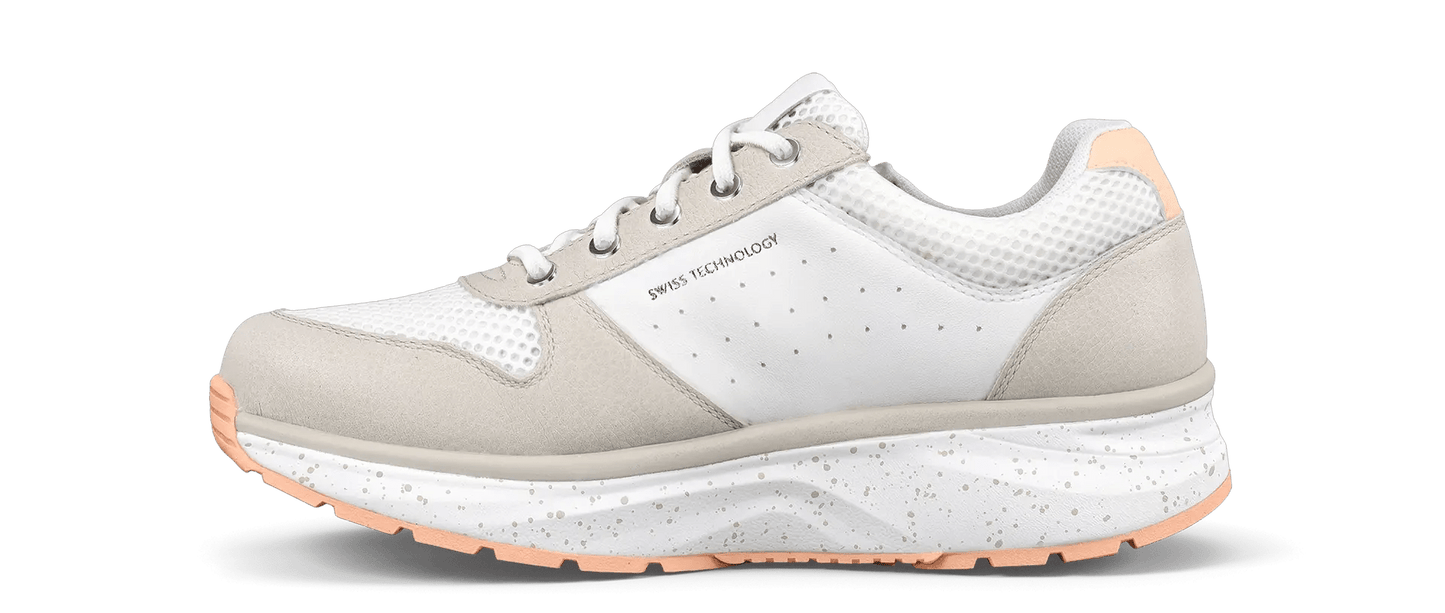 Joya Dynamo Zip White-beige Woman
