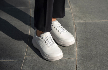 kybun schoen Bauma Wit Leder (CL White) Women - NIEUW - Stapvitaal