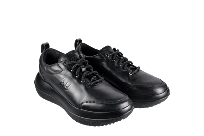 kybun schoen Bauma Zwart Leder (CL Black) - NIEUW - Stapvitaal