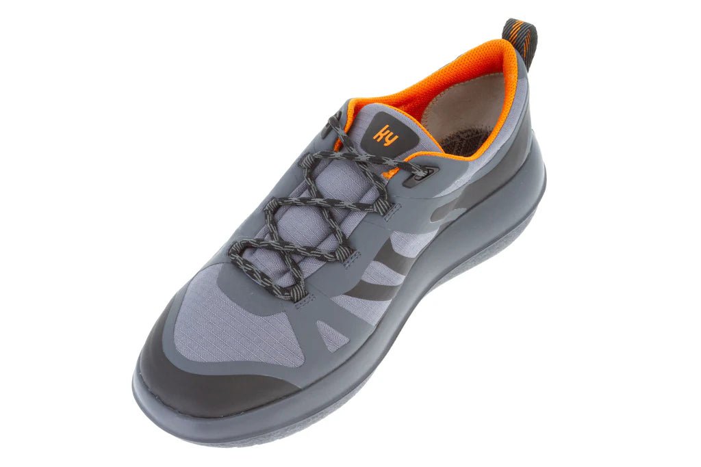 kybun schoen Flims Dark Grey Men - Stapvitaal