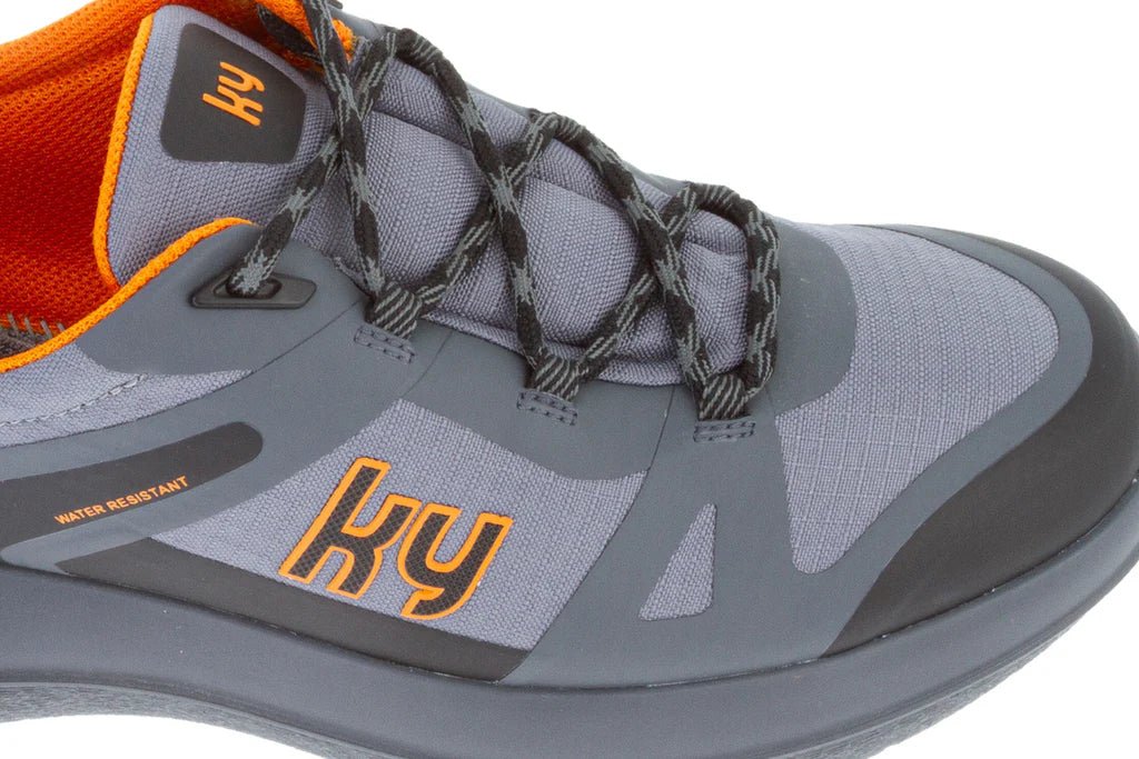 kybun schoen Flims Dark Grey Men - Stapvitaal