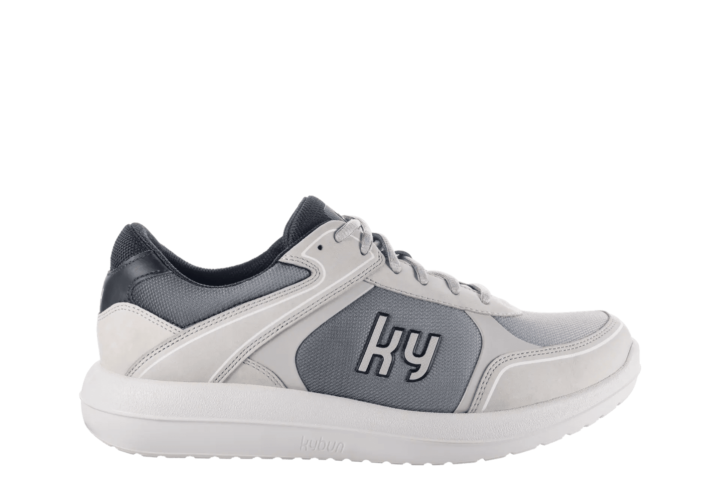 kybun schoen Magglingen Light Grey Men - Stapvitaal