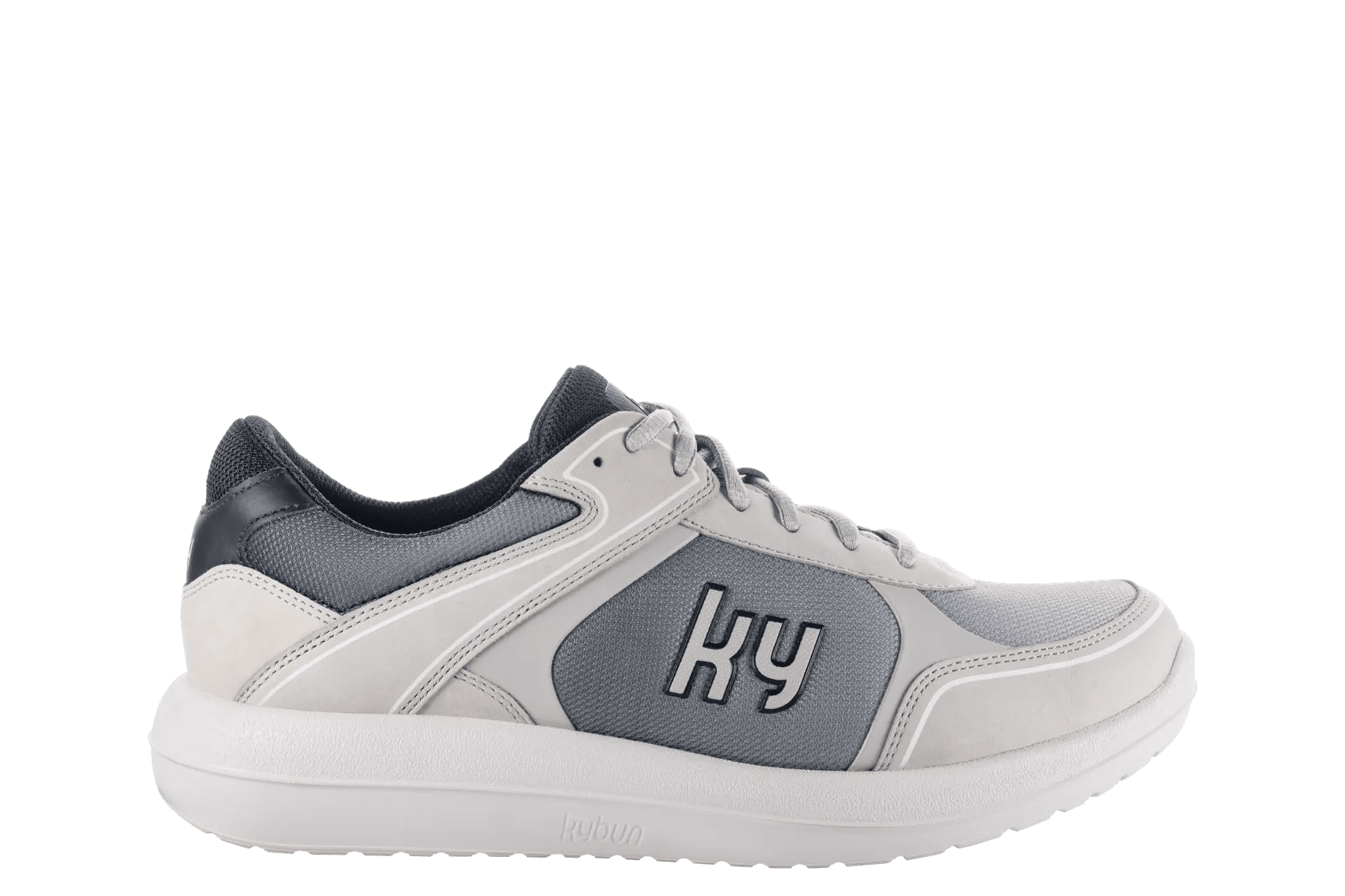 kybun schoen Magglingen Light Grey Men - Stapvitaal