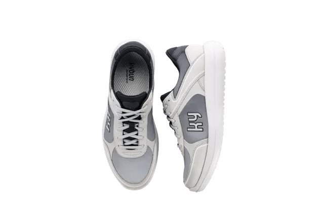 kybun schoen Magglingen Light Grey Men - Stapvitaal