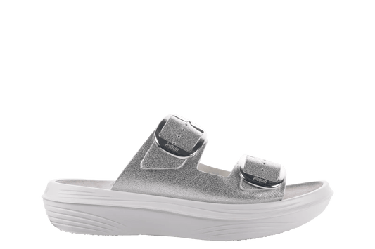 kybun slipper Glarus Silver - special edition NIEUW - Stapvitaal