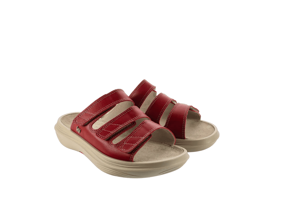kybun slipper Kriens Red Women - Stapvitaal