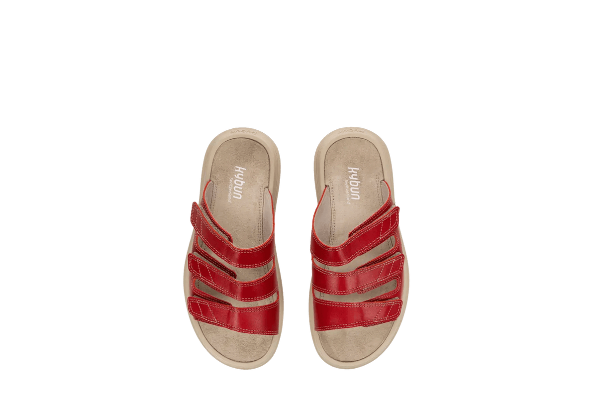kybun slipper Kriens Red Women - Stapvitaal