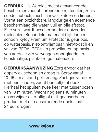 KyJoy 1 - Premium protector - Stapvitaal