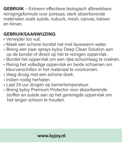 KyJoy 3 – diepte reinigingsoplossing - Stapvitaal