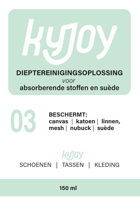 KyJoy 3 – diepte reinigingsoplossing - Stapvitaal