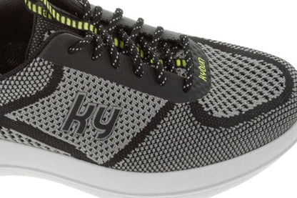 kybun schoen Meilen Black-Grey Men